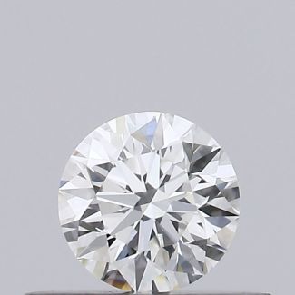 0.27 Carat Round G VVS1 EX GIA Natural Diamond