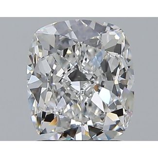 1.7 Carat Cushion Brilliant F SI1 - EX GIA Natural Diamond