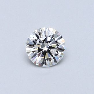 0.51 Carat Round D VS2 VG EX GIA Natural Diamond