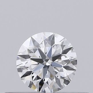 0.23 Carat Round D VS1 EX VG GIA Natural Diamond