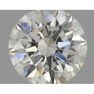 0.33 Carat Round G VVS2 EX IGI Natural Diamond