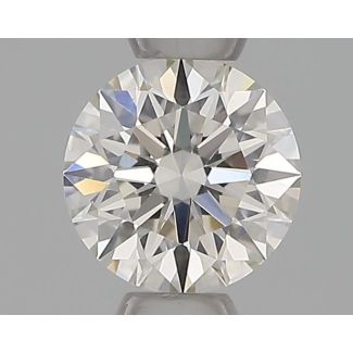 0.31 Carat Round H VS2 EX IGI Natural Diamond