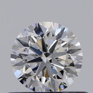 0.46 Carat Round E VS1 VG EX GIA Natural Diamond