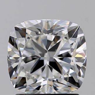 1.51 Carat Cushion Modified F VS1 - EX GIA Natural Diamond