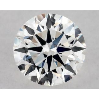 0.41 Carat Round F VS1 EX GIA Natural Diamond