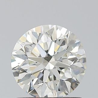 0.9 Carat Round H VVS2 EX IGI Natural Diamond