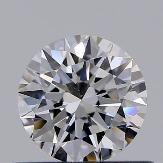 0.45 Carat Round D VS1 EX GIA Natural Diamond