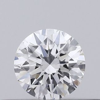 0.2 Carat Round E SI1 EX VG GIA Natural Diamond