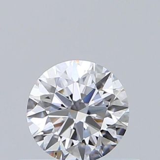 0.32 Carat Round D VS2 EX VG GIA Natural Diamond