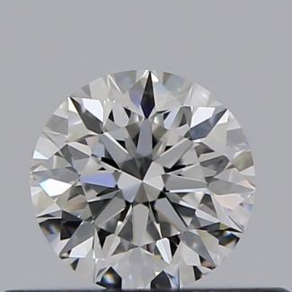 0.32 Carat Round D VS1 EX GIA Natural Diamond