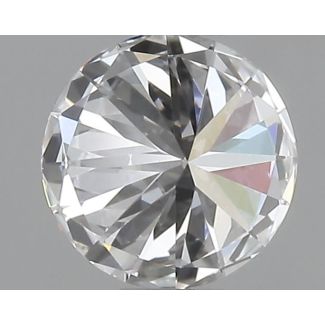 0.32 Carat Round D VVS2 EX GIA Natural Diamond