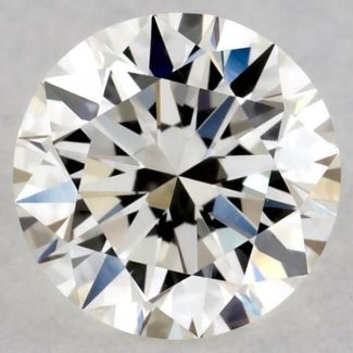 0.4 Carat Round H IF EX GIA Natural Diamond