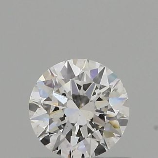 0.5 Carat Round D SI2 VG EX GIA Natural Diamond