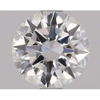 0.92 Carat Round D VVS1 EX GIA Natural Diamond