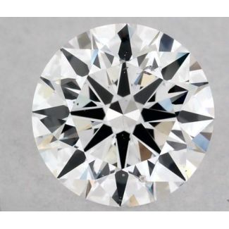 0.72 Carat Round D SI1 EX GIA Natural Diamond