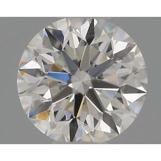 0.3 Carat Round H VS2 EX IGI Natural Diamond