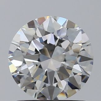 1.0 Carat Round F IF EX GIA Natural Diamond