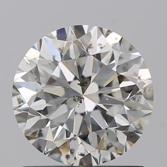 1.01 Carat Round J SI2 VG EX GIA Natural Diamond