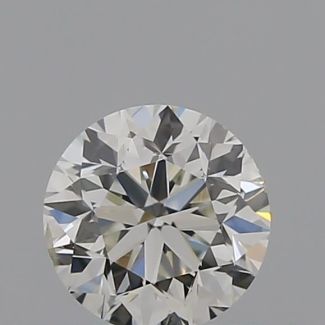 0.30 Carat Round H SI1 GD EX IGI Natural Diamond