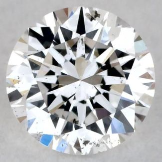 0.23 Carat Round E SI1 EX VG GIA Natural Diamond