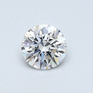 0.41 Carat Round D VS2 VG EX GIA Natural Diamond