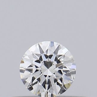 0.20 Carat Round G IF EX GIA Natural Diamond