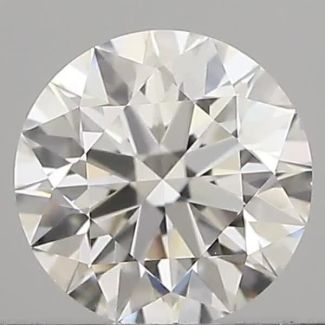 0.40 Carat Round G VS1 EX GIA Natural Diamond