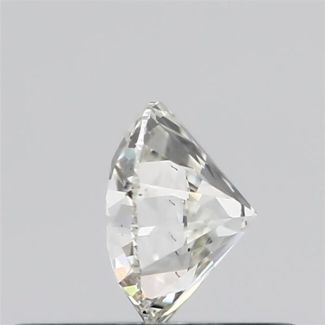 0.30 Carat Round H SI1 EX GIA Natural Diamond