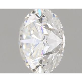 0.44 Carat Round F VS2 EX GIA Natural Diamond