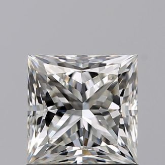 1.00 Carat Princess I VS2 - EX VG GIA Natural Diamond