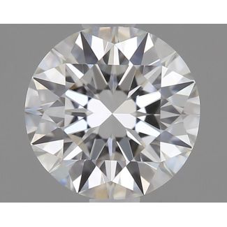 0.52 Carat Round G VVS2 EX GIA Natural Diamond