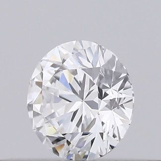 0.2 Carat Round D VVS1 EX GIA Natural Diamond