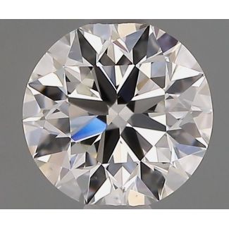 0.9 Carat Round H VS2 EX GIA Natural Diamond