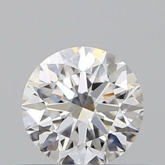 0.5 Carat Round F VVS1 VG EX GIA Natural Diamond