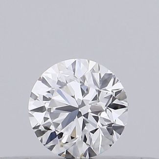 0.18 Carat Round D VS2 VG GD GIA Natural Diamond