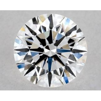 0.41 Carat Round E VS1 EX GIA Natural Diamond