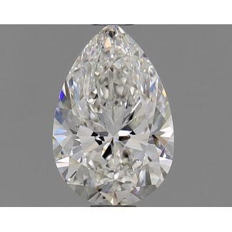 0.70 Carat Pear F VS1 - EX VG GIA Natural Diamond