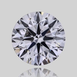 0.33 Carat Round H SI1 EX GIA Natural Diamond