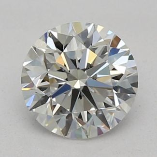 0.45 Carat Round E VVS2 VG EX GIA Natural Diamond