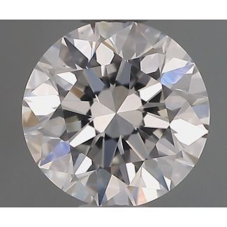 0.7 Carat Round F VS1 EX GIA Natural Diamond