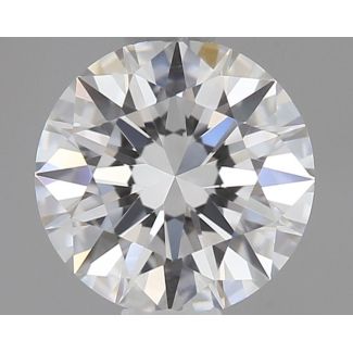 0.41 Carat Round E VS1 EX GIA Natural Diamond