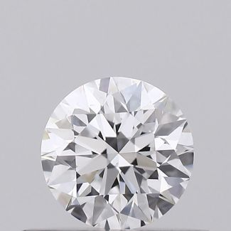 0.34 Carat Round D VS2 EX GIA Natural Diamond