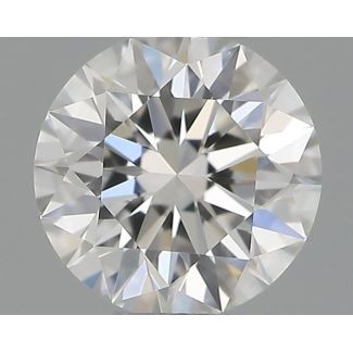 0.30 Carat Round F VVS1 EX GIA Natural Diamond