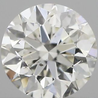 0.51 Carat Round H SI2 VG EX IGI Natural Diamond