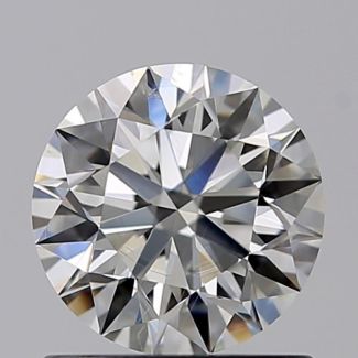 0.82 Carat Round I SI1 EX GIA Natural Diamond