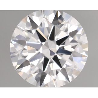 0.31 Carat Round D VVS1 EX GIA Natural Diamond