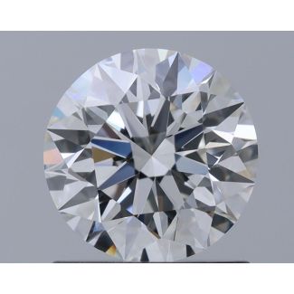 1.01 Carat Round F VVS2 EX GIA Natural Diamond