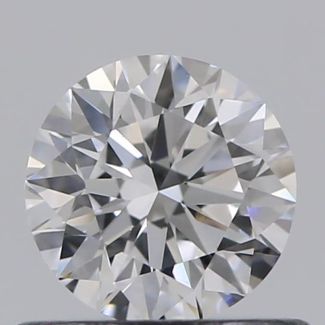 0.52 Carat Round D VS1 EX GIA Natural Diamond