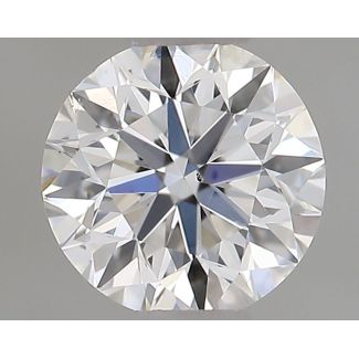 0.3 Carat Round E VS2 VG EX GIA Natural Diamond