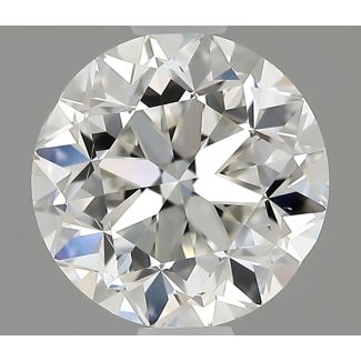 1.0 Carat Round H VVS2 GD EX VG IGI Natural Diamond